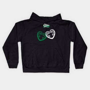 New Zealand - Double Hearts Kids Hoodie